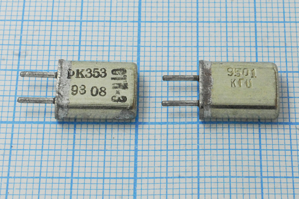 9501,25 \HC25U\\ 50\100/-30~60C\РК353МА-9БХ\1Г --- Кварцевые резонаторы (пьезокерамические, диэлектрические, ПАВ (SAW), резонаторы из других пьезоматериалов)