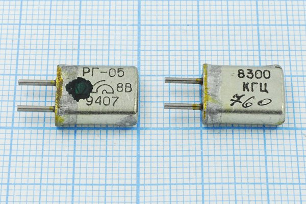 8300 \HC25U\\\\РГ05МА\1Г --- Кварцевые резонаторы (пьезокерамические, диэлектрические, ПАВ (SAW), резонаторы из других пьезоматериалов)