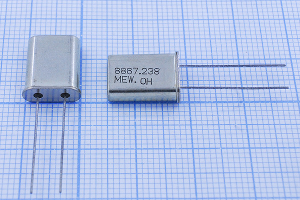 8867,238 \HC49U\20\\\\1Г (8867.238 MEW.OH) --- Кварцевые резонаторы (пьезокерамические, диэлектрические, ПАВ (SAW), резонаторы из других пьезоматериалов)