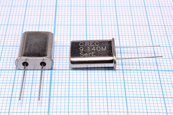 9140 \HC49U\S\ 10\ 30/-40~85C\XUA\1Г CREC --- Кварцевые резонаторы (пьезокерамические, диэлектрические, ПАВ (SAW), резонаторы из других пьезоматериалов)