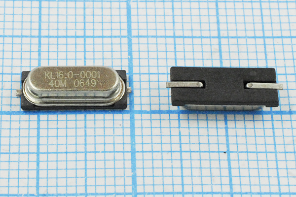 40000 \SMD49S3\16\ 30\100/-20~70C\SMD3H\1Г --- Кварцевые резонаторы (пьезокерамические, диэлектрические, ПАВ (SAW), резонаторы из других пьезоматериалов)