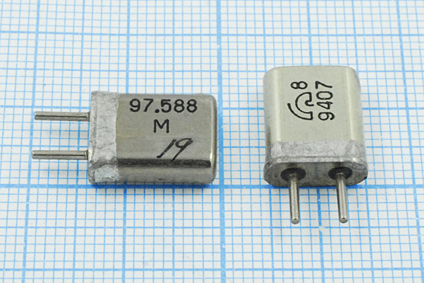 97588 \HC25U\\\\МА\5Г (97.588М) --- Кварцевые резонаторы (пьезокерамические, диэлектрические, ПАВ (SAW), резонаторы из других пьезоматериалов)