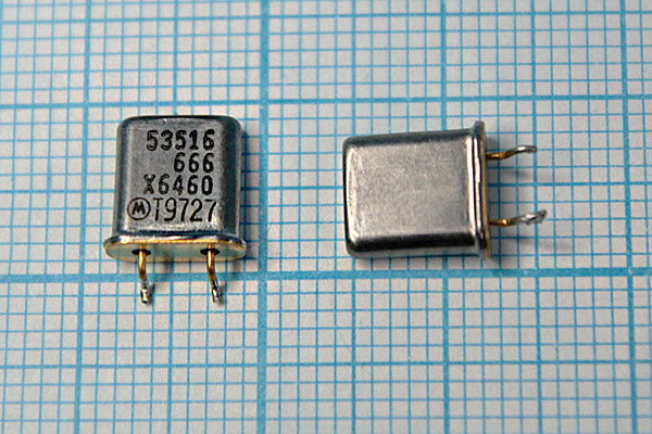 53516,666 \UM1\\\\\3Г бу (53516 666 X6460) --- Кварцевые резонаторы (пьезокерамические, диэлектрические, ПАВ (SAW), резонаторы из других пьезоматериалов)