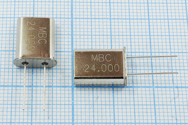 24000 \HC49U\16\ 30\ /-40~70C\HC49U\1Г (MBC24.000) --- Кварцевые резонаторы (пьезокерамические, диэлектрические, ПАВ (SAW), резонаторы из других пьезоматериалов)