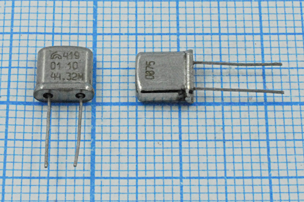44320 \UM5\S\ 50\\РК419МН\3Г (419 44.32М) --- Кварцевые резонаторы (пьезокерамические, диэлектрические, ПАВ (SAW), резонаторы из других пьезоматериалов)