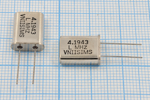 4194,304 \HC49U\\ 15\ 30/-40~70C\РПК01МД-6ВС\1Г --- Кварцевые резонаторы (пьезокерамические, диэлектрические, ПАВ (SAW), резонаторы из других пьезоматериалов)