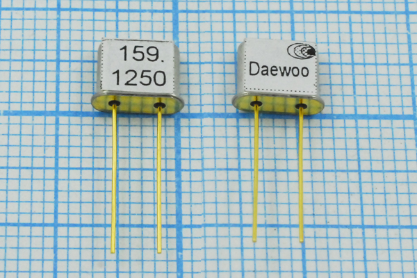 159125 \UM5\\\\\ (Daewoo 159.1250) --- Кварцевые резонаторы (пьезокерамические, диэлектрические, ПАВ (SAW), резонаторы из других пьезоматериалов)