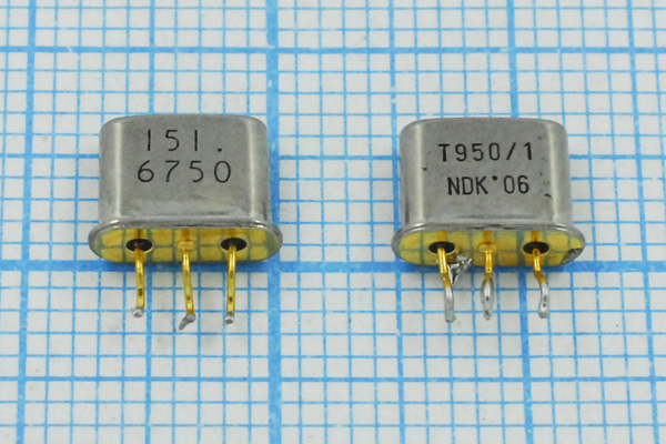 151675 \UM5-3\\\\\бу (T950/1 NDK 151.6750) --- Кварцевые резонаторы (пьезокерамические, диэлектрические, ПАВ (SAW), резонаторы из других пьезоматериалов)