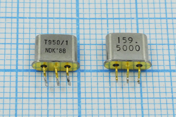 159500 \UM5-3\\\\\бу (T950/1 NDK 159.5000) --- Кварцевые резонаторы (пьезокерамические, диэлектрические, ПАВ (SAW), резонаторы из других пьезоматериалов)