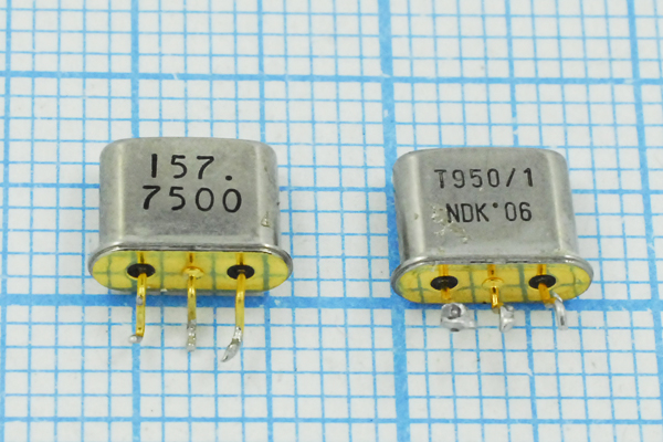 157750 \UM5-3\\\\\бу (T950/1 NDK 157.7500) --- Кварцевые резонаторы (пьезокерамические, диэлектрические, ПАВ (SAW), резонаторы из других пьезоматериалов)