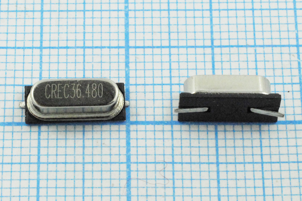 36480 \SMD49S4\20\ 20\ 20/-20~70C\49SMD[CREC]\1Г --- Кварцевые резонаторы (пьезокерамические, диэлектрические, ПАВ (SAW), резонаторы из других пьезоматериалов)