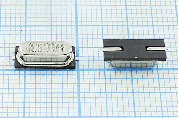 16000 \SMD49S4\16\ 20\ 20/-20~70C\49SMD[CREC]\1Г --- Кварцевые резонаторы (пьезокерамические, диэлектрические, ПАВ (SAW), резонаторы из других пьезоматериалов)