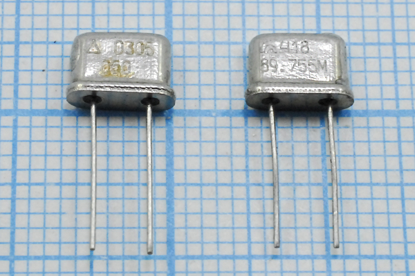 89755 \UM4\S\ 30\ 30/0~50C\РК418МР-8МС\3Г --- Кварцевые резонаторы (пьезокерамические, диэлектрические, ПАВ (SAW), резонаторы из других пьезоматериалов)