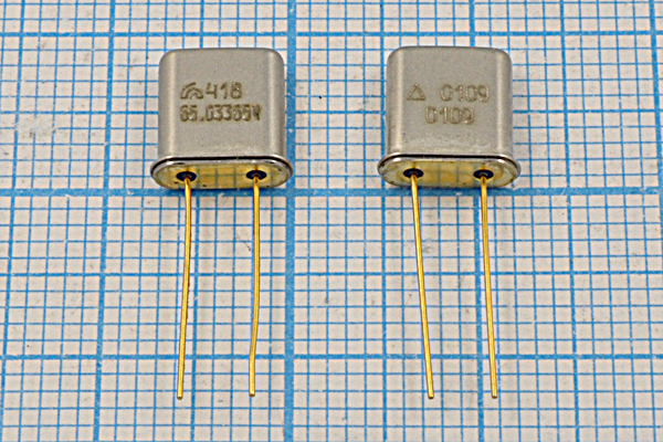 65033,65 \UM1\S\ 30\ 30/0~50C\РК418-8МС\3Г --- Кварцевые резонаторы (пьезокерамические, диэлектрические, ПАВ (SAW), резонаторы из других пьезоматериалов)