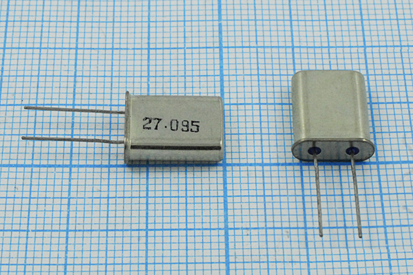 27095 \HC49U\S\\\49U[SDE]\3Г (27.095) --- Кварцевые резонаторы (пьезокерамические, диэлектрические, ПАВ (SAW), резонаторы из других пьезоматериалов)