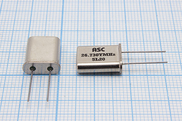 26730 \HC49U\12\\\\3Г (ASC) --- Кварцевые резонаторы (пьезокерамические, диэлектрические, ПАВ (SAW), резонаторы из других пьезоматериалов)