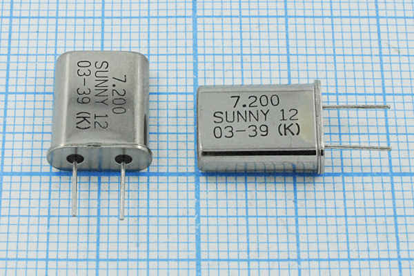 7200 \HC49U\12\ 30\ 30/-20~70C\SA[SUNNY]\1Г --- Кварцевые резонаторы (пьезокерамические, диэлектрические, ПАВ (SAW), резонаторы из других пьезоматериалов)