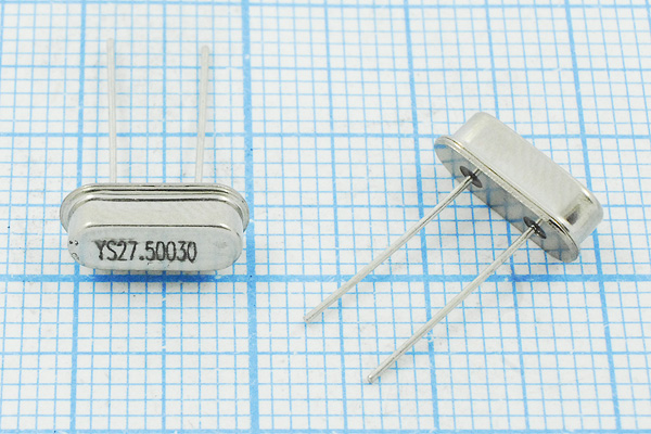 27500 \HC49S3\30\ 18\ 30/-20~70C\49S\1Г --- Кварцевые резонаторы (пьезокерамические, диэлектрические, ПАВ (SAW), резонаторы из других пьезоматериалов)