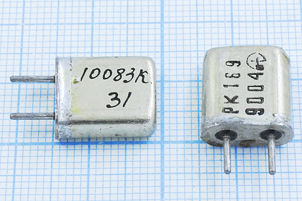 10083 \МА1\12\\\РК169МА\1Г фильтровой --- Кварцевые резонаторы (пьезокерамические, диэлектрические, ПАВ (SAW), резонаторы из других пьезоматериалов)