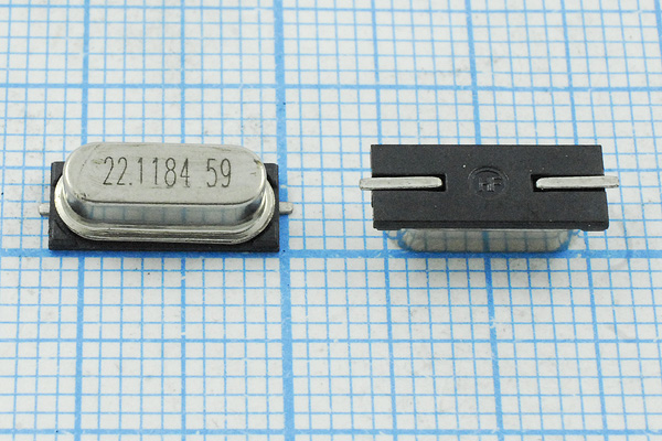 22118,4 \SMD49S4\16\ 20\ 20/-40~85C\AT-41CD2\1Г (2 --- Кварцевые резонаторы (пьезокерамические, диэлектрические, ПАВ (SAW), резонаторы из других пьезоматериалов)