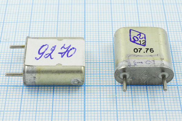 9270 \HC6U\\\\БА\1Г --- Кварцевые резонаторы (пьезокерамические, диэлектрические, ПАВ (SAW), резонаторы из других пьезоматериалов)
