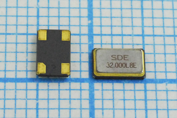 32000 \SMD05032C4\ 8\ 10\ 30/-40~85C\SMD0503(4P)\1 --- Кварцевые резонаторы (пьезокерамические, диэлектрические, ПАВ (SAW), резонаторы из других пьезоматериалов)