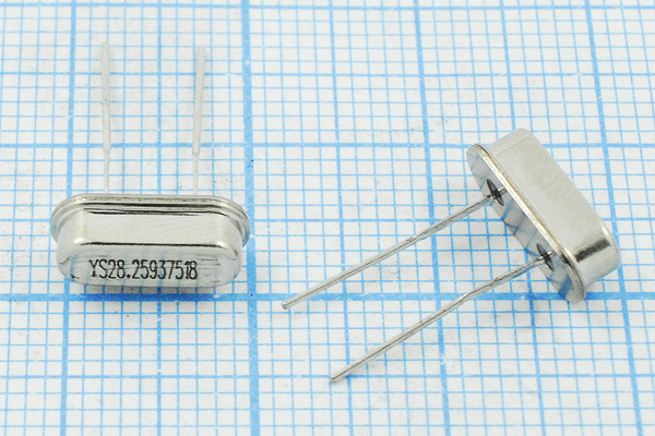 28259,375 \SC49S3\18\ 10\ 10/-20~70C\SMD4H\1Г --- Кварцевые резонаторы (пьезокерамические, диэлектрические, ПАВ (SAW), резонаторы из других пьезоматериалов)