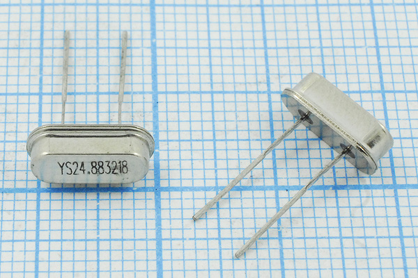 24883,2 \SC49S3\18\ 10\ 15/-20~70C\SMD4H\1Г --- Кварцевые резонаторы (пьезокерамические, диэлектрические, ПАВ (SAW), резонаторы из других пьезоматериалов)