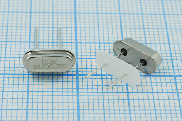 58000 \HC49S3\32\ 10\ 30/-40~85C\49S[SDE]\3Г +IS --- Кварцевые резонаторы (пьезокерамические, диэлектрические, ПАВ (SAW), резонаторы из других пьезоматериалов)