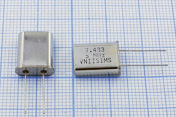7433 \HC49U\S\ 15\ 30/-40~70C\РПК01МД-6ВС\1Г --- Кварцевые резонаторы (пьезокерамические, диэлектрические, ПАВ (SAW), резонаторы из других пьезоматериалов)
