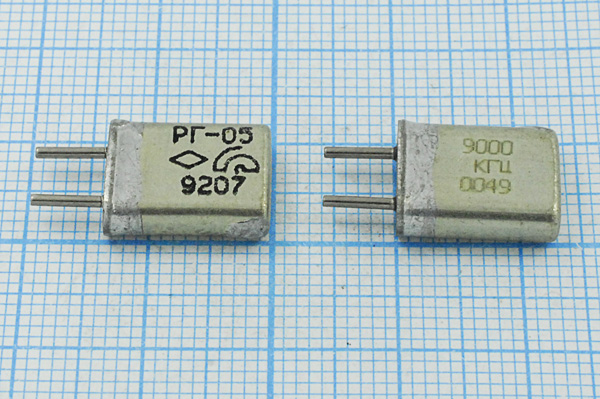 9000 \HC25U\S\\\РГ05МА\1Г --- Кварцевые резонаторы (пьезокерамические, диэлектрические, ПАВ (SAW), резонаторы из других пьезоматериалов)