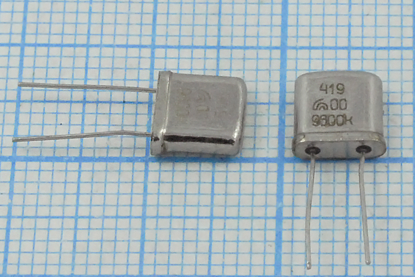9600 \UM4\S\\\РК419МР\1Г --- Кварцевые резонаторы (пьезокерамические, диэлектрические, ПАВ (SAW), резонаторы из других пьезоматериалов)
