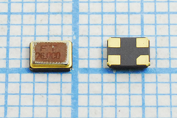 26000 \SMD03225C4\ 9\ 10\/-10~60C\SM3S\1Г(FT26.000 --- Кварцевые резонаторы (пьезокерамические, диэлектрические, ПАВ (SAW), резонаторы из других пьезоматериалов)