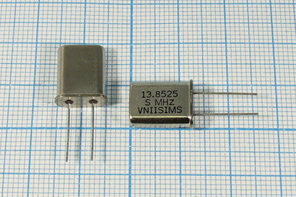 13852,5 \HC49U\S\\\РПК01МД\1Г (13.8525 S MHZ) --- Кварцевые резонаторы (пьезокерамические, диэлектрические, ПАВ (SAW), резонаторы из других пьезоматериалов)