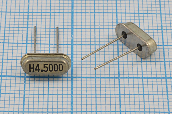4500 \HC49S3\16\\\\1Г (H4.500) --- Кварцевые резонаторы (пьезокерамические, диэлектрические, ПАВ (SAW), резонаторы из других пьезоматериалов)