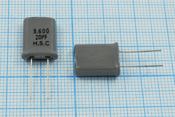 9600 \HC49U\20\\\\1Г +SL  (HSC) --- Кварцевые резонаторы (пьезокерамические, диэлектрические, ПАВ (SAW), резонаторы из других пьезоматериалов)
