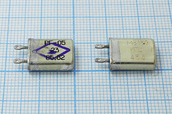 8150 \МВ\\ 15\ 50/-50~80C\РГ05МВ-14ДСТ\1Г --- Кварцевые резонаторы (пьезокерамические, диэлектрические, ПАВ (SAW), резонаторы из других пьезоматериалов)