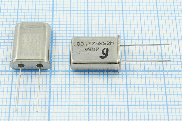100775,862 \HC49U\\\\РК411МД\5Г --- Кварцевые резонаторы (пьезокерамические, диэлектрические, ПАВ (SAW), резонаторы из других пьезоматериалов)