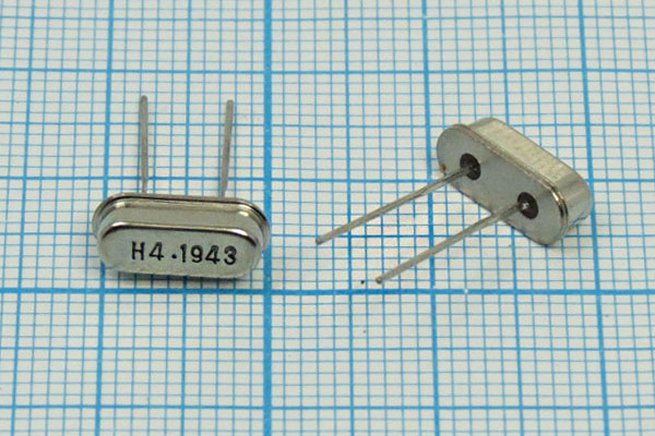 4194,304 \HC49S3\22\ 30\\\1Г (H4.1943) --- Кварцевые резонаторы (пьезокерамические, диэлектрические, ПАВ (SAW), резонаторы из других пьезоматериалов)