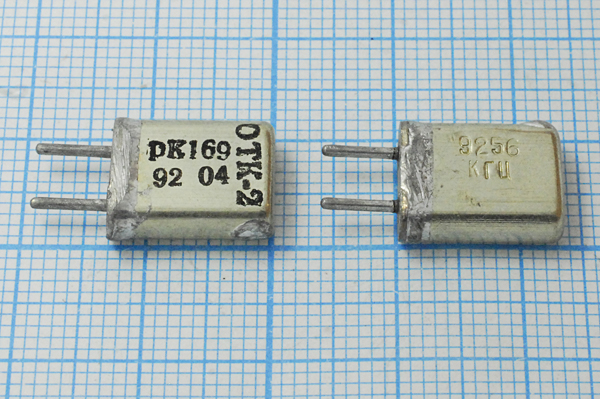 9256 \HC25U\\\\РК169МА\1Г --- Кварцевые резонаторы (пьезокерамические, диэлектрические, ПАВ (SAW), резонаторы из других пьезоматериалов)