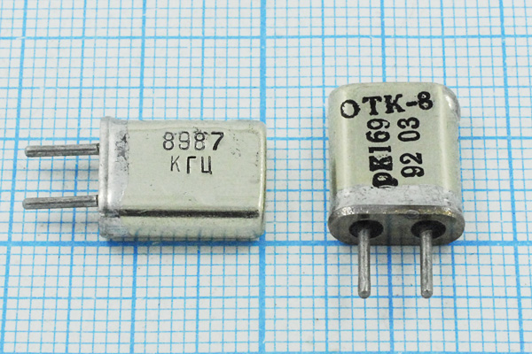 8987 \HC25U\\\\РК169МА\1Г --- Кварцевые резонаторы (пьезокерамические, диэлектрические, ПАВ (SAW), резонаторы из других пьезоматериалов)