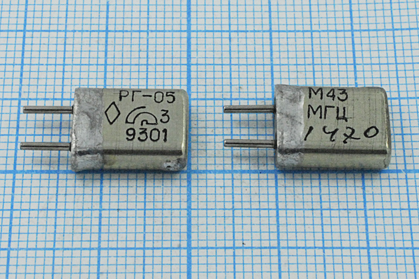 43000 \HC25U\\ 15\ 50/-50~80C\РГ05МА-14ДСТ\3Г --- Кварцевые резонаторы (пьезокерамические, диэлектрические, ПАВ (SAW), резонаторы из других пьезоматериалов)