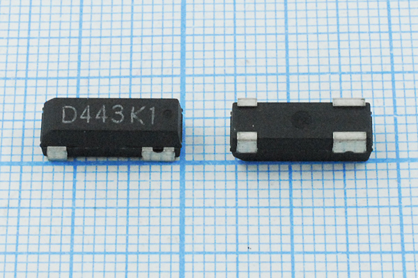 4433,619 \SMD13250P4\12\ 30\/-40~85C\DMX-38\1Г --- Кварцевые резонаторы (пьезокерамические, диэлектрические, ПАВ (SAW), резонаторы из других пьезоматериалов)