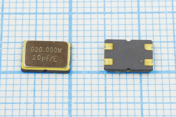 20000 \SMD07050C4\20\ 10\ 30/-40~85C\KC7\1Г (G20.0 --- Кварцевые резонаторы (пьезокерамические, диэлектрические, ПАВ (SAW), резонаторы из других пьезоматериалов)