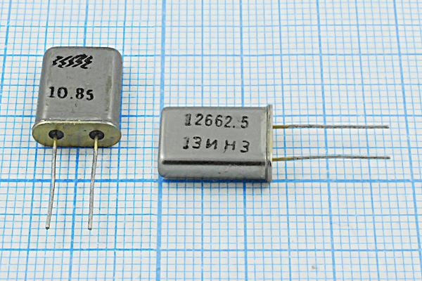 12662,5 \HC49U\16\\\\1Г (13ИНС) --- Кварцевые резонаторы (пьезокерамические, диэлектрические, ПАВ (SAW), резонаторы из других пьезоматериалов)
