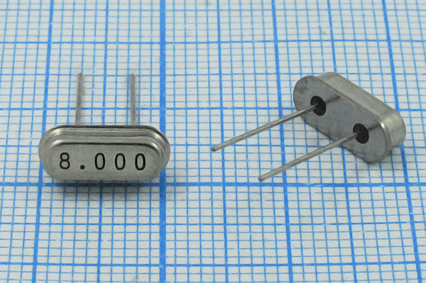 8000 \HC49S3\12\\\\1Г (8.000) --- Кварцевые резонаторы (пьезокерамические, диэлектрические, ПАВ (SAW), резонаторы из других пьезоматериалов)