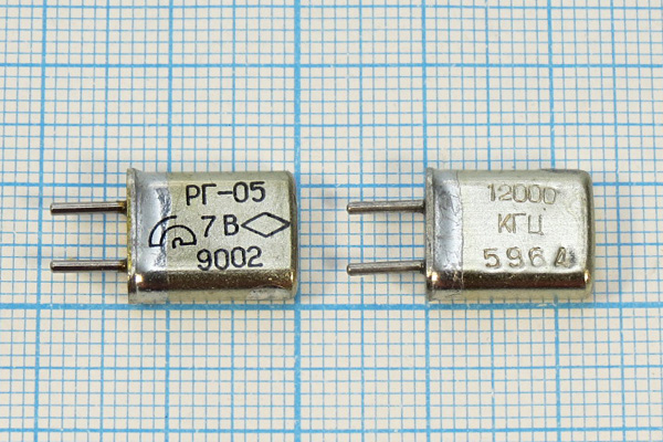 12000 \HC25U\\ 15\ 50/-40~70C\РГ05МА-14ГТ\1Г --- Кварцевые резонаторы (пьезокерамические, диэлектрические, ПАВ (SAW), резонаторы из других пьезоматериалов)