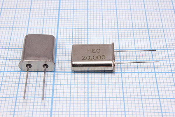 20000 \HC49U\18\\\\1Г (HEC) --- Кварцевые резонаторы (пьезокерамические, диэлектрические, ПАВ (SAW), резонаторы из других пьезоматериалов)