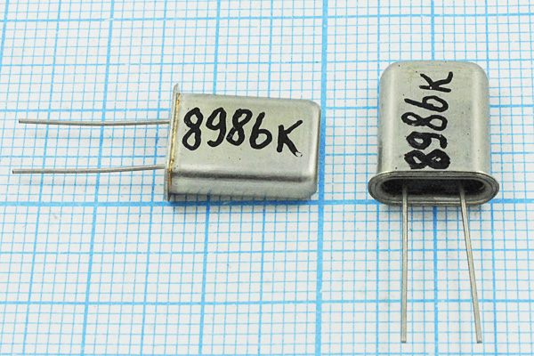 8986 \HC43U\S\\\МД\ХСР 1Г --- Кварцевые резонаторы (пьезокерамические, диэлектрические, ПАВ (SAW), резонаторы из других пьезоматериалов)