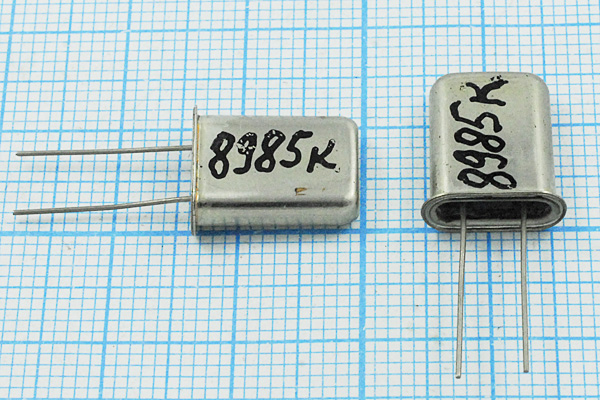 8985 \HC43U\S\\\МД\ХСР 1Г --- Кварцевые резонаторы (пьезокерамические, диэлектрические, ПАВ (SAW), резонаторы из других пьезоматериалов)